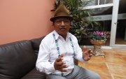 Guillermo Churuchumbi, coordinador nacional de Pachakutik, expone la estrategia del movimiento frente a las elecciones seccionales de 2027.