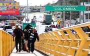 El puente de Rumichaca que es la frontera entre Ecuador y Colombia.