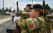 Ejercicio militar en Lisboa