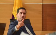 El ministro de Transporte y Obras Públicas, Roberto Luque.