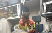 Equipos de emergencia brindaron atención inmediata a las personas afectadas por inhalación de humo en La Mariscal.
