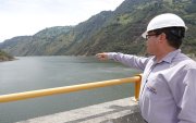 El nivel del embalse de Mazar se ubica en 2.144,02 metros sobre el nivel del mar (msnm)