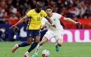 El experimentado delantero Enner Valencia (i) será el encargado de comandar el ataque de la Tricolor para el Mundial 2026. Será la última Copa del Mundo en la que participará el goleador histórico del combinado nacional.