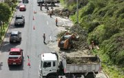 A finales de enero se retiró árboles en riesgo de caer en la av. Simón Bolívar, en el sector El Ciclista.