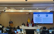 Sesión del Concejo Metropolitano de Quito donde se presentó el informe de la tasa de basura.