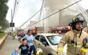 Los moradores se alarmaron por el incendio