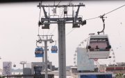 El sistema de transporte aerosuspendido de Guayaquil.