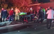 El accidente se reportó la madrugada de este domingo.
