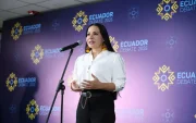 Diana Atamaint, presidenta del CNE, respaldó la idea de que las elecciones seccionales son 2027.