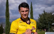 Sergio Núñez delantero uruguayo de Barcelona SC.
