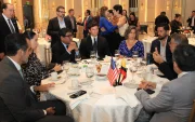El evento, organizado por la Cámara Ecuatoriano Americana de Comercio, se desarrolló en el Hotel Hilton Colón de Guayaquil.