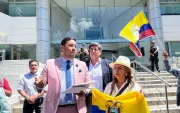 Pedro Tapia, presidente del GAD de Cumbayá, presentó el amicus curiae ante la Corte Constitucional.