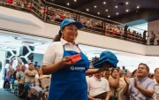 Emprendedores en el lanzamiento oficial de la plataforma Ecuayape.