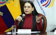 Diana Atamaint es la presidenta del Consejo Nacional Electoral (CNE), organismo que dispuso adelantar las próximas elecciones seccionales.