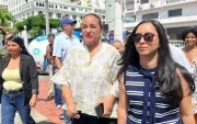 Blanca López acompañó a Gabriela Rivadeneira en el pronunciamiento tras la elección del nuevo viceprefecto del Guayas.