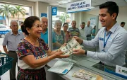 Los jubilados reciben sus pagos según años de aportes y sueldo acumulado.