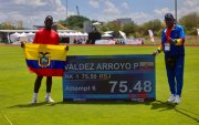 Patry Valdez se quedó a 2 centímetros del récord mundial.