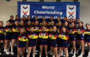 Orgullo ecuatoriano en la competencia mundial de cheerleading.
