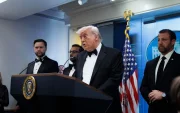 Donald Trump habla tras tiroteo en una cena.