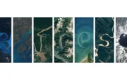 Con la herramienta “Tu nombre en Landsat” de la NASA, usuarios crean postales personalizadas con imágenes satelitales reales del planeta.