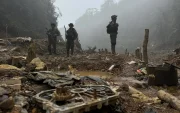 Una de las minerías ilegales en Colombia.