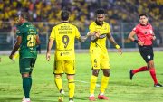 Darío Benedetto hizo su quinto gol en el estadio Nueve de Mayo ante Orense.