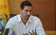 El ministro de Infraestructura y Transporte, Roberto Luque.