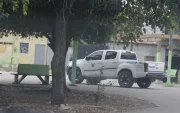 En esta zona del parque lineal de Los Ángeles fue hallado el cuerpo de la víctima tras el ataque armado.