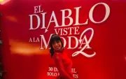 Virginia Limongi fue una de las asistentes a la alfombra roja de El Diablo Viste a la Moda.