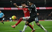 Piero Hincapié (i) ha disputado siete partidos de Champions League con el Arsenal, equipo con el que busca dar el primer paso a la gran final del torneo continental.