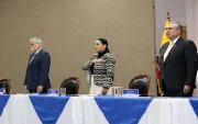 Diana Atamaint es la presidenta del CNE y fue el voto dirimente en la cancelación de UP y Construye.