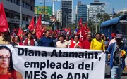 Unidad Popular acudió hasta el CNE para presentar el recurso de corrección.