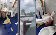 Capturas de video que se ha viralizado en redes.