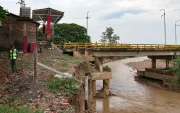 Fotografía que muestra al Puente Internacional Francisco de Paula Santander en Cúcuta (Colombia).