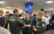 El presidente Daniel Noboa participó del allanamiento en las oficinas de CNEL.