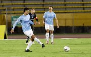 El volante Facundo Martínez (i) llegó en 2009 y fue clave para el ascenso de los santos a la Serie A y de su consolidación.