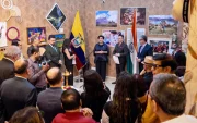 La canciller Gabriela Sommerfeld cumplió agenda en India por tres días; al término de su visita inauguró el Centro Cultural del Ecuador.