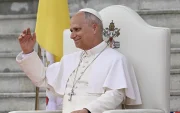 El Papa León XIV fue captado el pasado 21 de abril en el Campus León XIV de la Universidad Nacional, en Malabo, Guinea Ecuatorial.