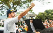 El candidato a la Presidencia de Colombia Abelardo De La Espriella durante un evento político en Pitalito (Colombia).