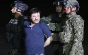 Fotografía de archivo de la captura del narcotraficante Joaquín 'El Chapo' Guzmán.