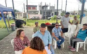 Preocupación. Los afectados por la estafa inmobiliaria temen no ser resarcidos y que su lucha no prospere.