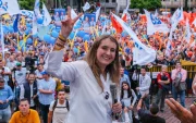 La candidata Paloma Valencia dijo que habló con Daniel Noboa previo a la baja del arancel.