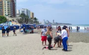 Playas y balnearios del país reciben gran afluencia de visitantes durante el feriado por la Batalla de Pichincha.