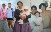 Paula Torres, Beber Espinoza e Irene Tobar junto sus progenitoras en momentos distintos de sus vidas, pero que con un mismo legado para sus trayectorias.