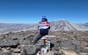 Santiago Quintero cumplió el reto de las 37 cimas de más de 6.000 en una expedición en Chile.