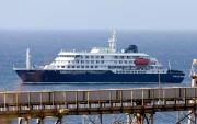 El crucero holandés MV Hondius.
