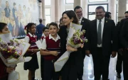 La presidenta de la Comunidad de Madrid, Isabel Díaz Ayuso, visita este miércoles el Congreso del Estado de Aguascalientes (México), donde ha recibido la Medalla de la Libertad.