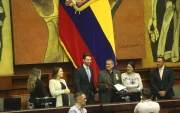 Niels Olsen es el titular de la Asamblea y el resultado del primer pacto que logró ADN con exPachakutik e independientes.