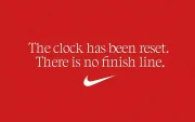 Con este mensaje, Nike desafío a su competencia, tras quedar segundo en la Maratón de Londres.