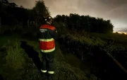 El Cuerpo de Bomberos de Quito atendió la emergencia tras el aluvión registrado en Guamaní.